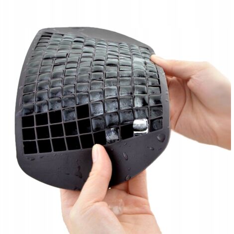 Lot de 2 bacs à glaçons - 160 glaçons noirs - AquaForge