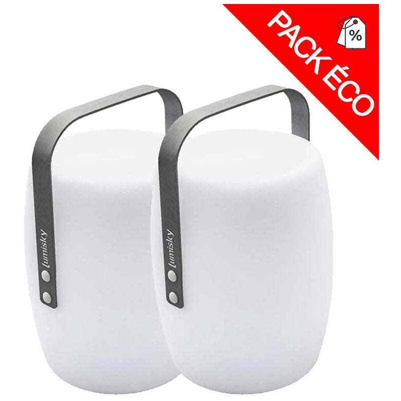 Lumisky - Lot de 2 baladeuses Lumineuses lucy rock ®