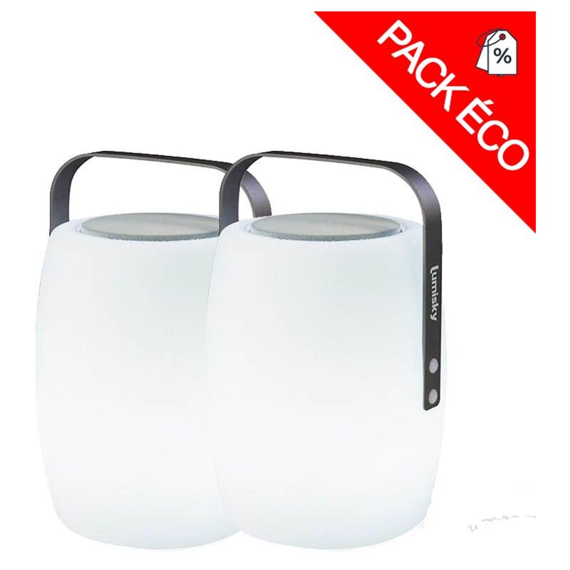 Lumisky - Lot de 2 baladeuses Musicales Multicolores lucy play ®