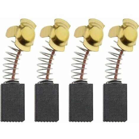 Lot de 2 balais de charbon pour perceuse Titan TTB653SDS 1500W – Dimensions 6x10x16mm – Haute résistance et faible étincelle - 6x10x16mm-INHHUB