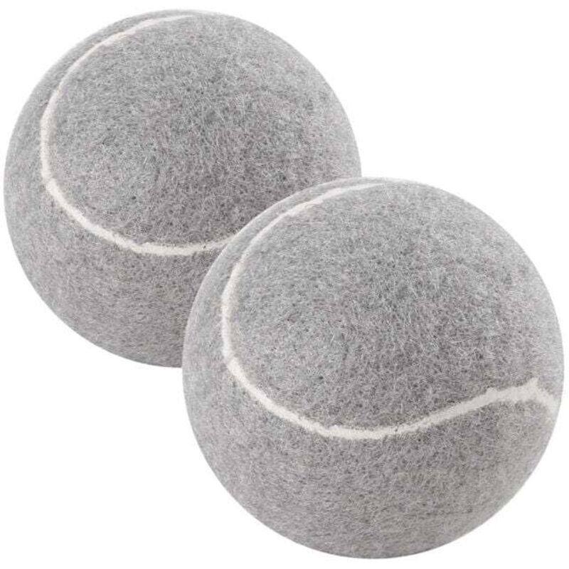 Lot de 2 Protections pour Pieds de Meuble en Felt Résistant Antidérapant Gris