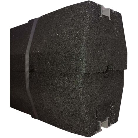 Lot de 2 bases d'amortissement en caoutchouc - 2 x 600 mm pour climatiseurs