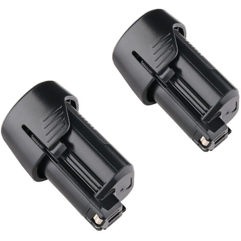 Lot de 2 BAT411 4.8Ah 12V batteries Li-ion de rechange pour Bosch BAT411A BAT412A 2607336013 2607336014 10.8V