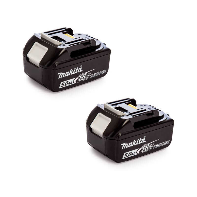Batterie MAKITA BL1850B 2 Li ion 18V 5 Ah Témoin de charge intégré