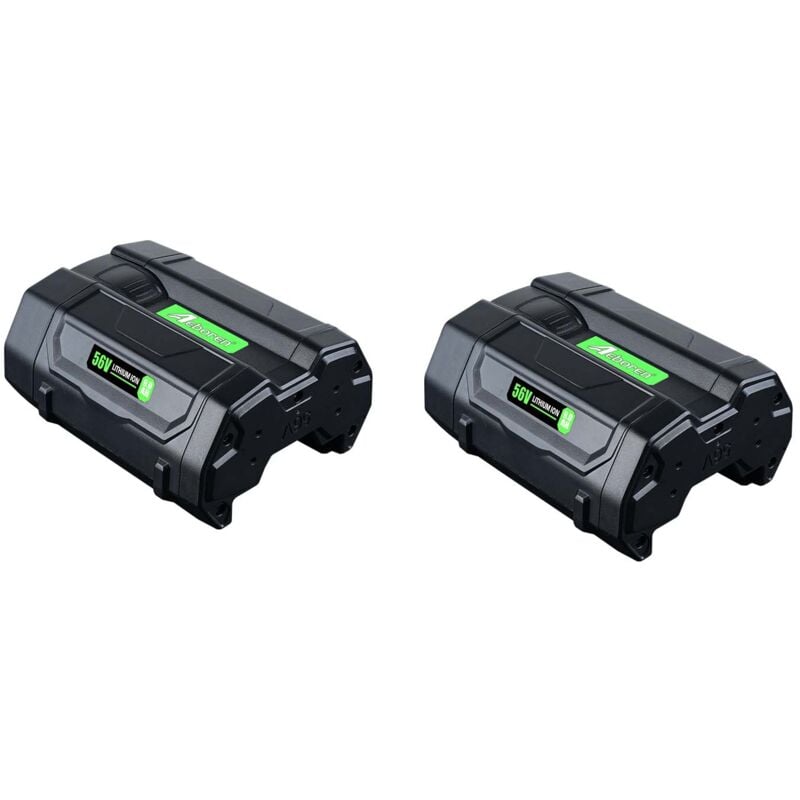 Pdstation - Lot de 2 batteries de rechange ego 56 v 9 Ah CS1604 CS1804 CS1403, compatibles avec BA2800