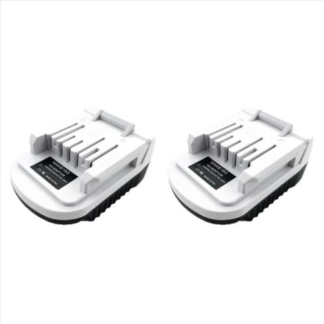 GRID COOL Lot de 2 Batteries Lithium-Ion 18V Compatibles Série G BL1813G BL1815G BL1811G