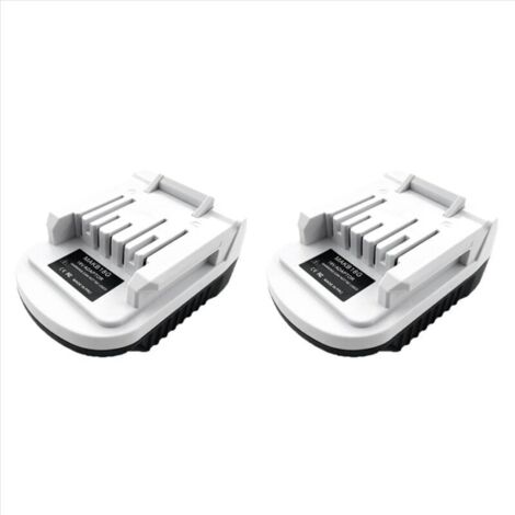 Lot de 2 batteries lithium-ion 18V (il ne s'agit que d'un adaptateur de batterie), compatibles avec la série G BL1813G / BL1815G / BL1811G.