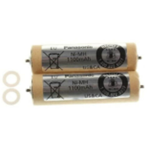 Lot de 2 batteries pour Tondeuse PANASONIC WER160L2506