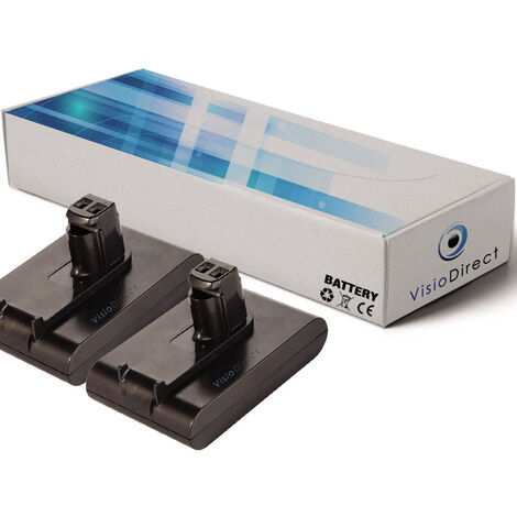 Lot de 2 batteries type 17083-3511 pour Dyson 1500mAh 22.2V