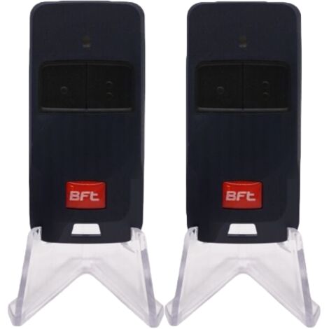 Lot de 2  Bft mitto cool c2 (remplace la MITTO 2B réf : rcb02 r1) - télécommande 2 boutons, 433.92 mhz, code tournant pour portails et porte de garage