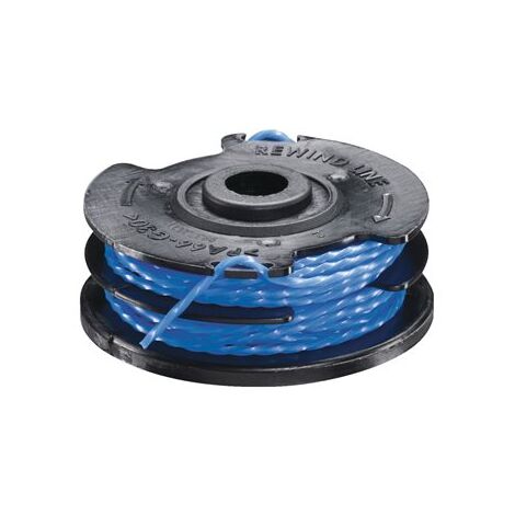 Lot de 2 bobines double fil torsadé RYOBI 1.5mm pour coupe-bordures - RAC109