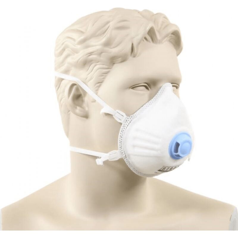 Lot de 2 Boites de 5 Masques Jetables FFP3 Stroxx avec Valve - 100-573