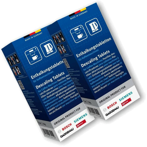 Lot de 2 boites de pastilles (12 pastelles) - Macchinette da caffè, Caffettiera, Caffettiere a filtro, Macchinette espresso - BOSCH - 4366058