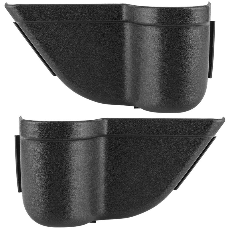 Ineasicer - Lot de 2 boîtes de rangement latérales pour porte avant, adaptées aux Jeep Wrangler jk jku 2011-2018