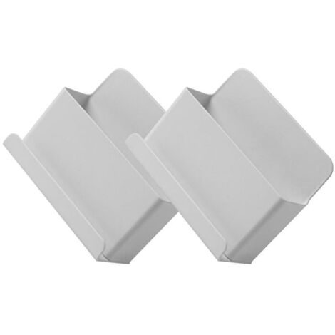 Lot de 2 boîtes de rangement pour télécommande, support de haut-parleur Sicorss, étagère pour téléphones portables, boîtier mura