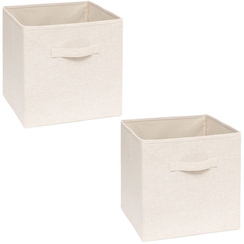 Lot de 2 boîtes de rangement TIDY BOX