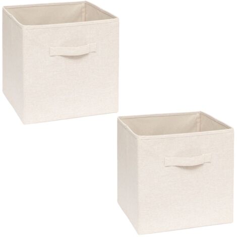 Lot de 2 boîtes de rangement TIDY BOX