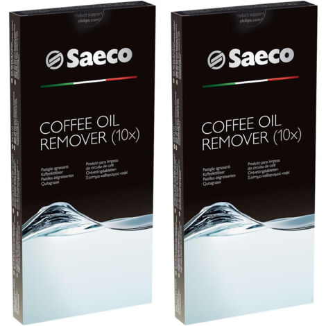 Lot de 2 boîtes pastilles dégraissantes (x10) pour machine à café Espresso Saeco,
            Philips - CA6704/99