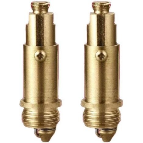 JALLERIA Lot De 2 Bondes À Ressort en Laiton pour Bonde De Baignoire Pop Up Click Clack,pour Bonde Clic Clac pour Lavabo,Remplacement De Qualité pour Évier De Baignoire