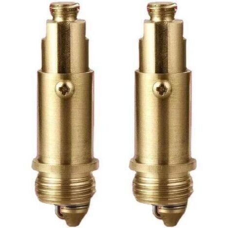 Lot De 2 Bondes À Ressort en Laiton pour Bonde De Baignoire Pop Up Click Clack,pour Bonde Clic Clac pour Lavabo,Remplacement De Qualité pour Évier De Baignoire