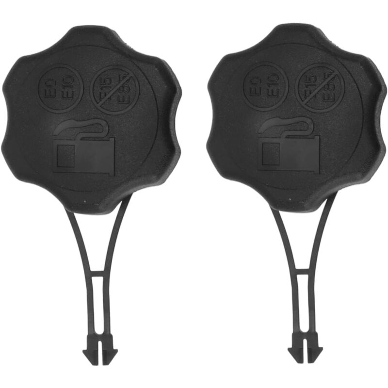 Lot de 2 Bouchons D'essence pour Tondeuse à Gazon, Bouchon de Réservoir de Carburant Compatible avec les Moteurs 675Exi 725Exi Remplace la Pièce