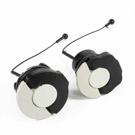 ULISEM Lot de 2 bouchons pour réservoir à huile / Bouchon d'Essence carburant pour tronçonneuse Stihl ms171 ms181 MS200 ms210 ms200t ms211 ms192 ms192t ms230 ms240 ms250 ms260 ms340 MS360 56Vingt