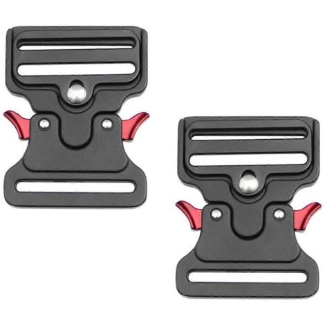 Lot de 2 boucles tactiques de 50 mm pour colliers de chien (voir photo)