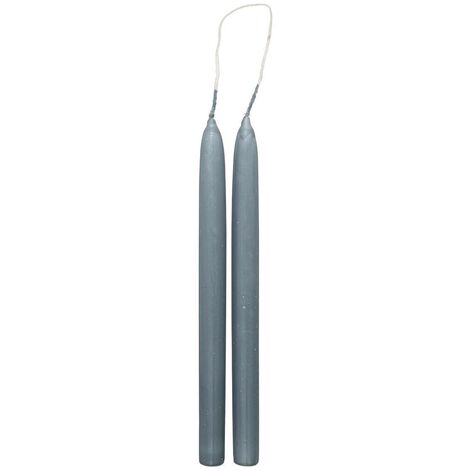 Lot de 2 bougies bâtons Hugo en coton H30cm - Atmosphera créateur d'intérieur