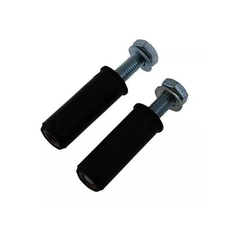 Lot de 2 boulons M10 de fixation goudron/asphalte (diam. 10mm)