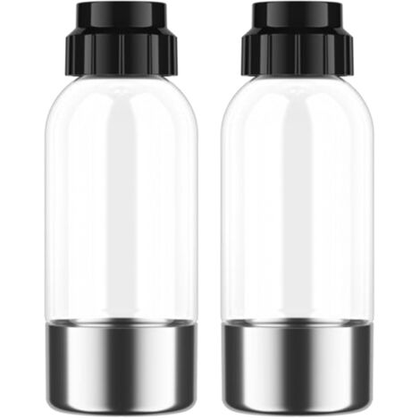 Lot de 2 bouteilles de 0.5l pour machine à gazéifier aquabella - Naturamix - lot2bout0.5l