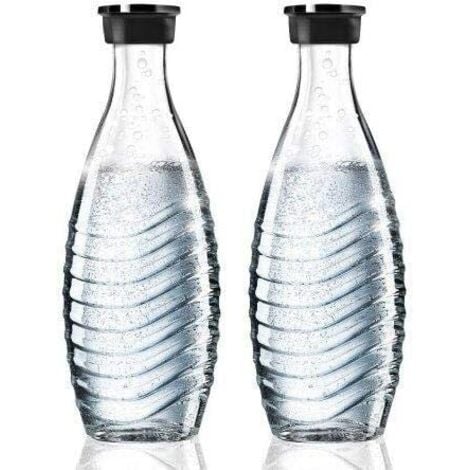 Lot de 2 bouteilles en verre pour Sodastream Penguin & Crystal - 1047200310