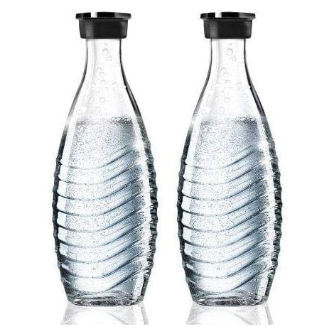 Lot de 2 bouteilles en verre pour Sodastream Penguin & Crystal - 1047200310