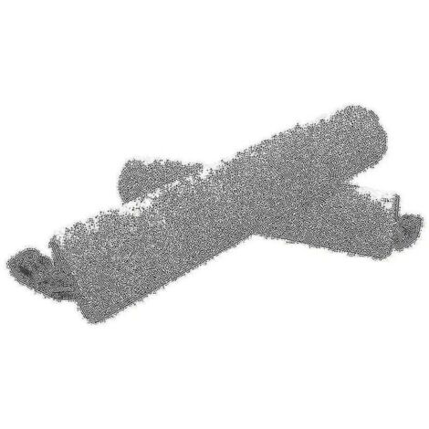 Lot de 2 brosses à rouleau lavables pour aspirateur sans fil H13 M13