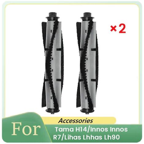 Lot de 2 brosses à rouleau pour balayeuse Tama H14 - Accessoires