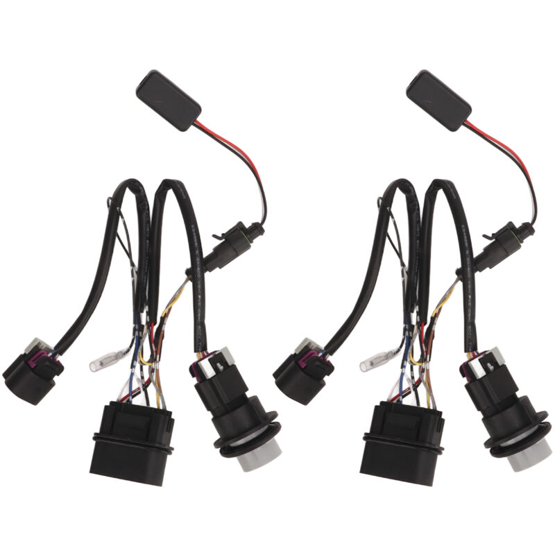 Start - Lot de 2 câbles de conversion de phares antichoc flexibles de remplacement pour Dodge Ram 1500 2500 3500