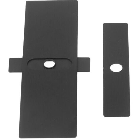 Lot de 2 cache-poussière pour panneau de changement de vitesse de voiture, bande de garniture de panneau de levier de vitesse 8015A066 de remplacement pour Mitsubishi Pajero V93 V80 V87 V97
