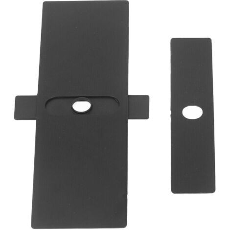 Lot de 2 cache-poussière pour panneau de changement de vitesse de voiture, bande de garniture de panneau de levier de vitesse 8015A066 de remplacement pour Mitsubishi Pajero V93 V80 V87 V97