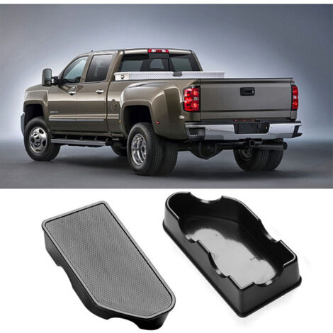 Lot de 2 caches de protection pour rails de caisse, caches pour trous de caisse pour Silverado Sierra 2019-2022