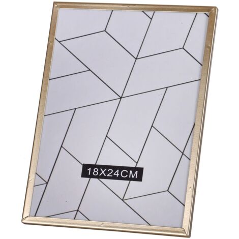 Lot de 2 cadres photo design grand modèle GOLD HOME
