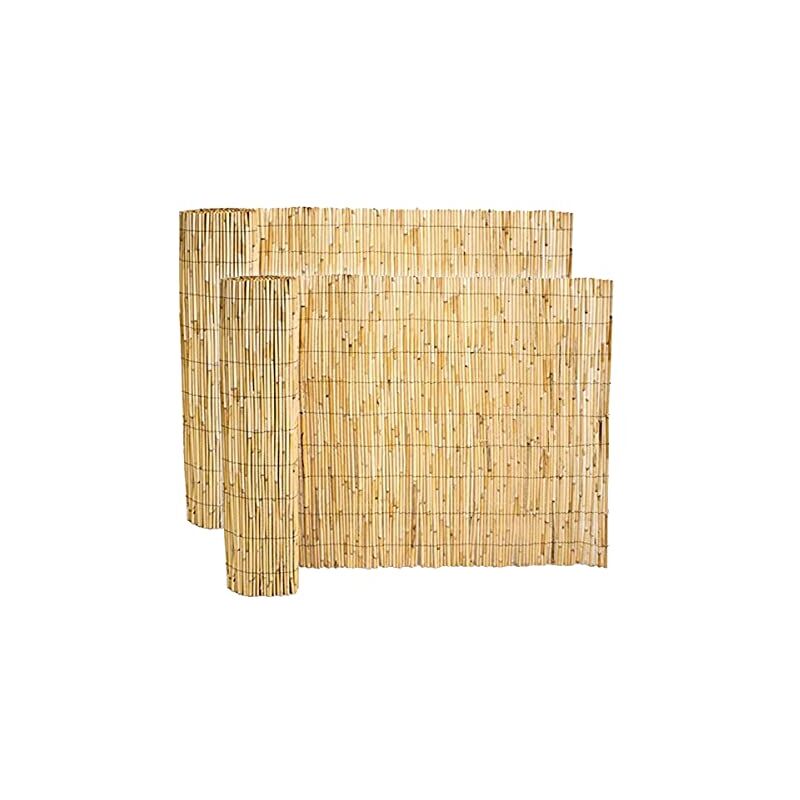 Visiodirect - Lot de 2 canisse en Bambou brise vue, clôture de jardin décorative extérieur pour jardin et terrasse ,couverture de protection contre