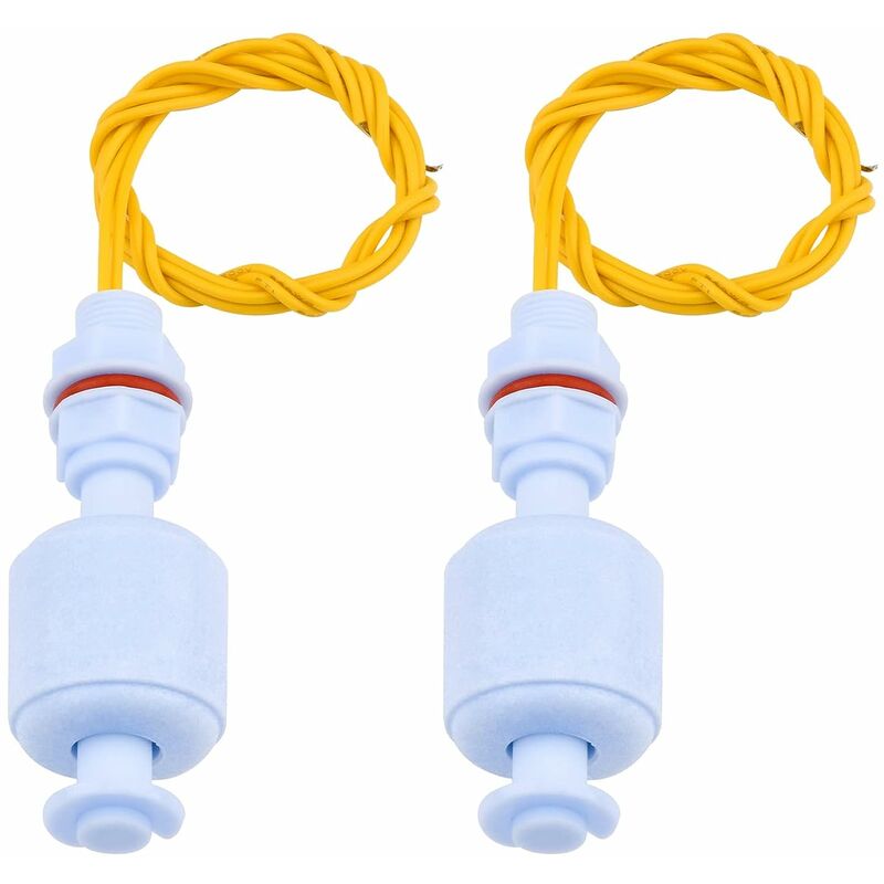 Dprston - Lot de 2 capteurs de niveau d'eau, flotteur liquide pour hydroponiques, jardinage, aquarium, piscine – 10 w, 52 mm