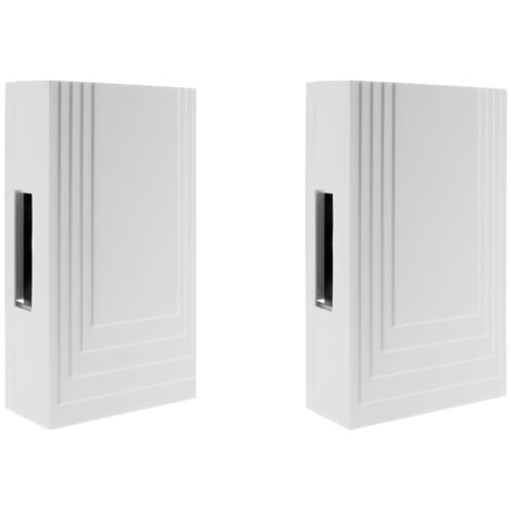 Lot de 2 carillons filaires avec transformateur 8V intégré - Otio
