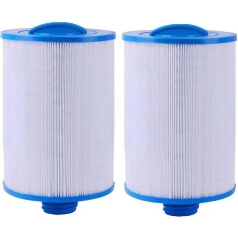 Lot de 2 Cartouche pour Filtre Jacuzzi, pour Spa, Unicel 6CH-940, Pleatco PWW50P3, Waterway Front Access Skimmer et Filbur FC-0359
