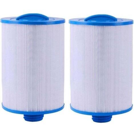 Lot de 2 Cartouche pour Filtre Jacuzzi, pour Spa, Unicel 6CH-940, Pleatco PWW50P3, Waterway Front Access Skimmer et Filbur FC-0359