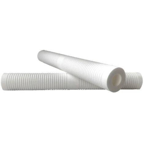 lot De 2 Cartouches Filtrante Anti-sdiments Bobine - Taille Standard 20", Pour Filtrer Les Impurets De L'eau Du Rfrigirateur