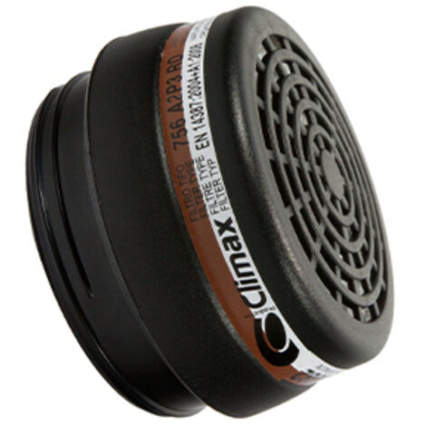 Lot De 2 Cartouches Filtrantes Avec Fixation à Visser Pour Demi-masque De Protection 9809355. Catégorie A2p3 Contre Gaz, Vapeurs