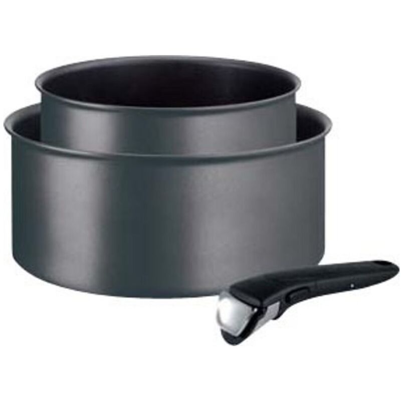 Tefal Plaque de cuisson - Duetto G7192255 - Acier inoxydable - 16 cm - Couvercle inclus