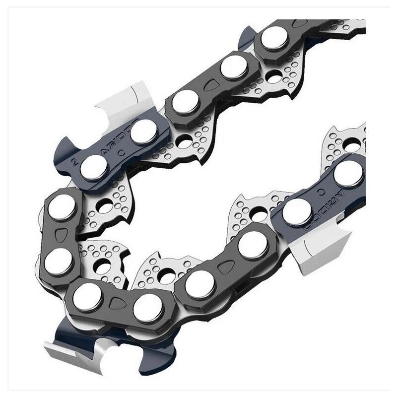 Treetalk - Lot de 2 chaînes 40 maillons pour tronçonneuse guide 25 cm (10 pouces)