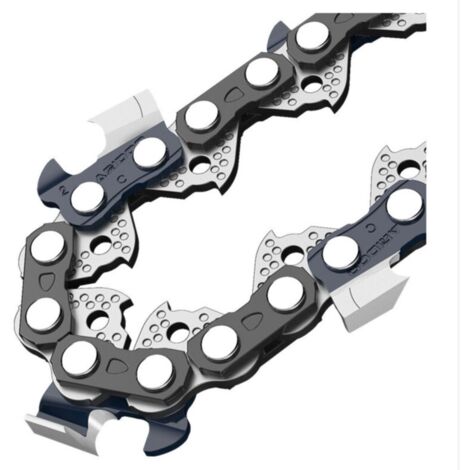 Lot de 2 chaînes 40 maillons pour tronçonneuse guide 25 cm (10 pouces)——Segment à angle droit électrolytique