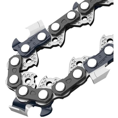 YOYAXI Lot de 2 chaînes 52 maillons pour tronçonneuse guide 35 cm (14 pouces)